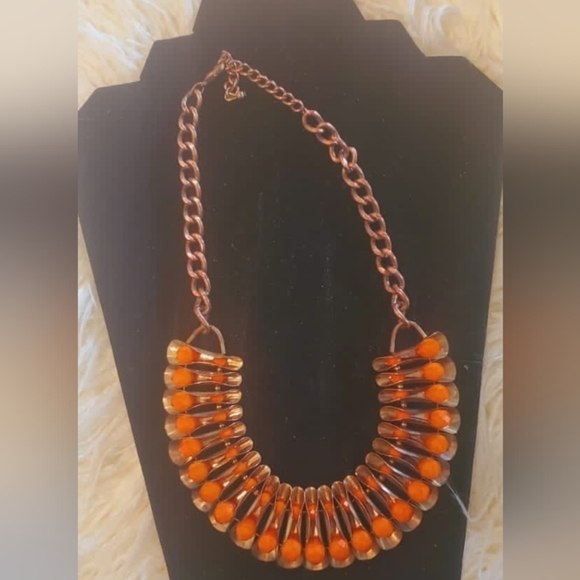 ✨Dangling Crystals Chain Necklace.🌴 - Picture 4 of 4